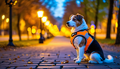 Ensuring Safety and Style with a Reflective Dog Harness