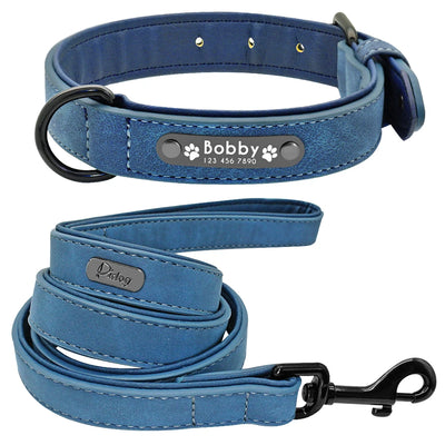 Leather Collar & Leash