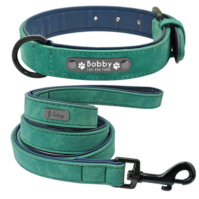 Leather Collar Leash