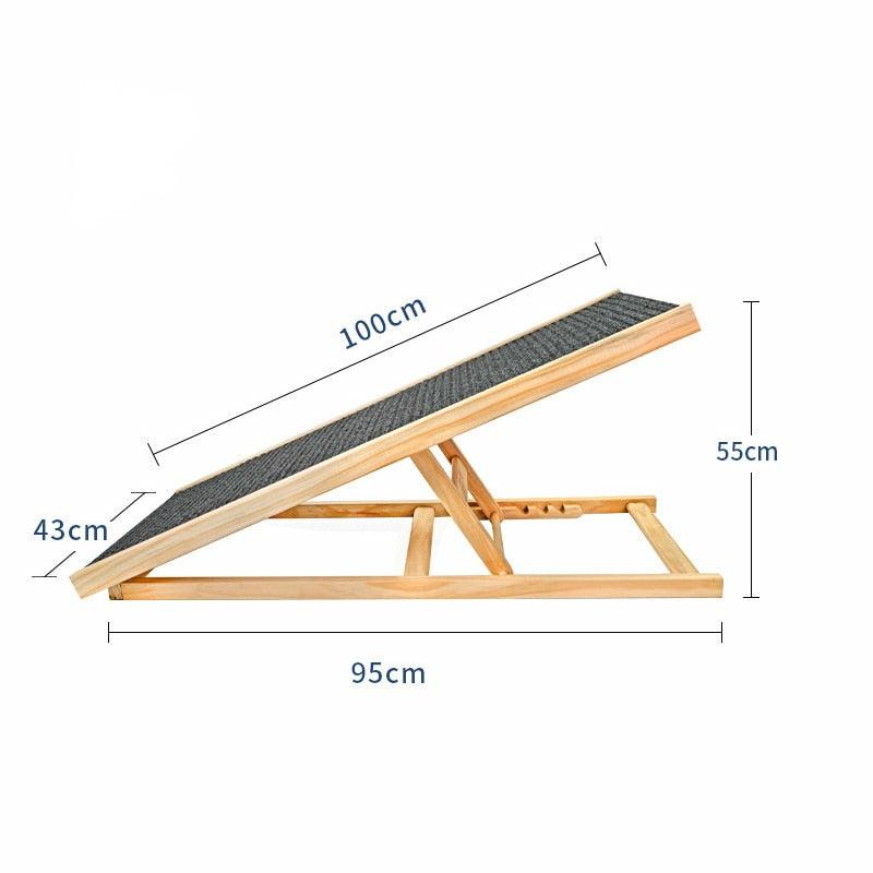 Adjustable dog outlet ramp diy