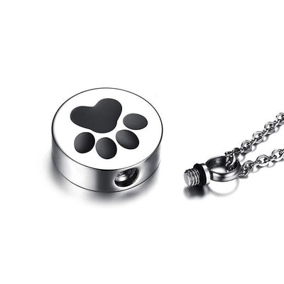Paw Silver Necklace - Dog's Love Store